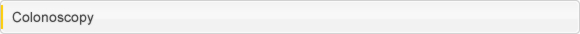 Colonoscopy