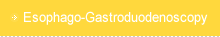 Esophago-gastroduodenoscopy