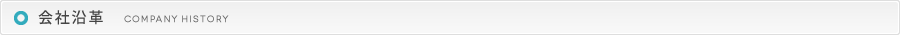 会社沿革