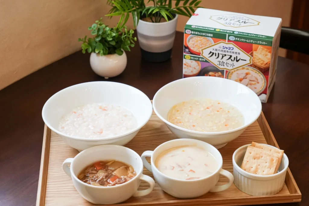 クリアスルー3食セット